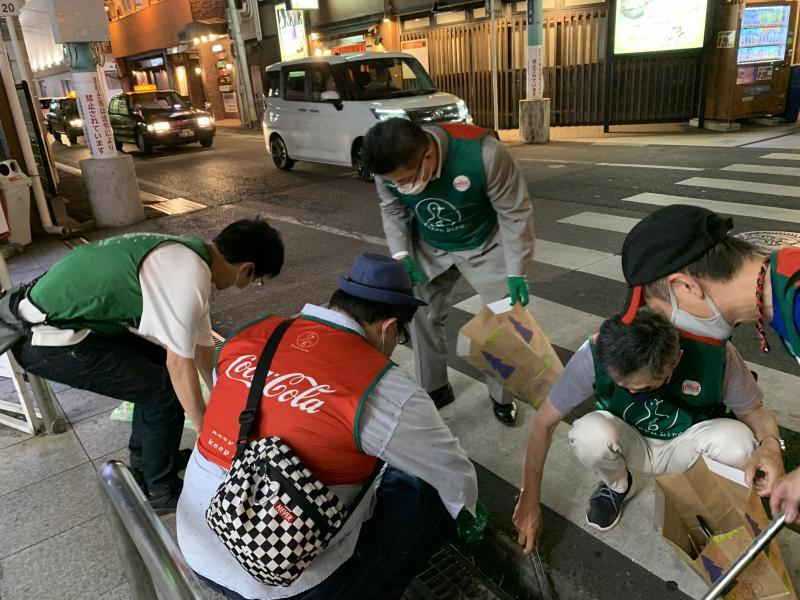 6/30(水)佐賀まちなかそうじ画像