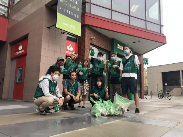 ボストンチーム　7月度定期清掃