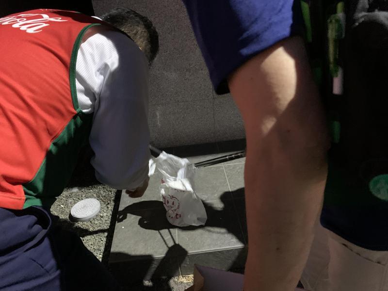 7/21(水)佐賀市まちなか夜そうじ画像