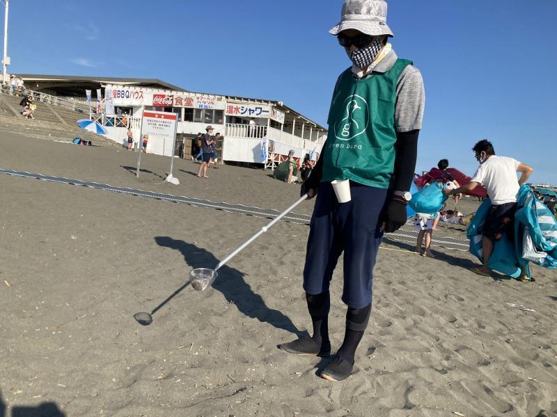 渋谷チーム&times;辻堂チーム　江ノ島片瀬西浜サンセットビーチクリーン！画像