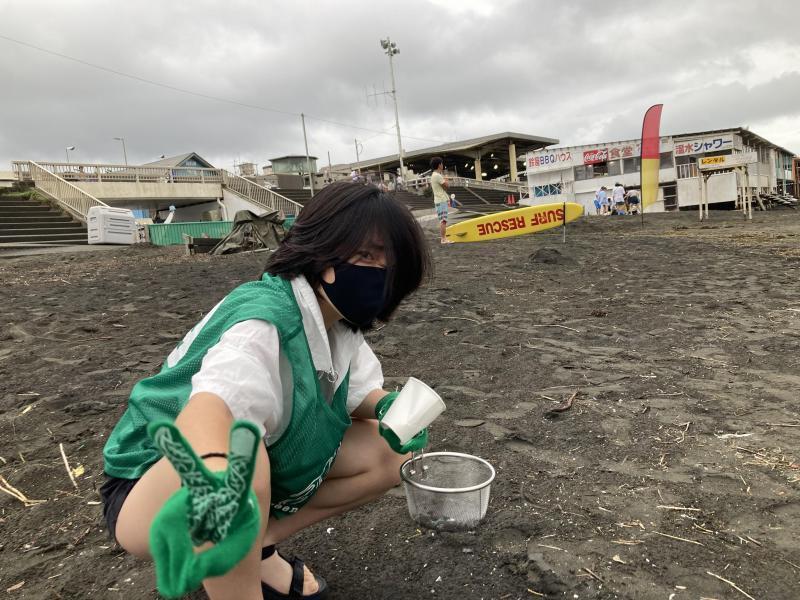 湘南！江ノ島片瀬西浜海岸サンセットビーチクリーン！画像
