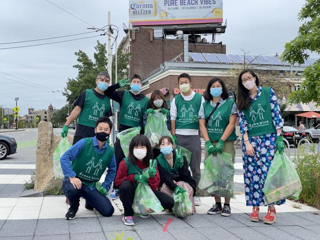 ボストンチーム　8月度定期清掃