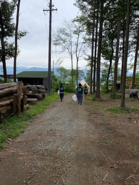 ブドウ畑とここ掘れワンワン画像