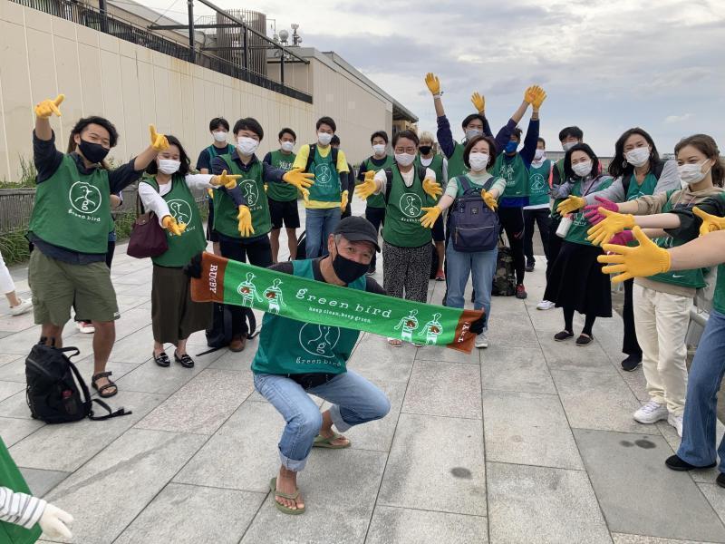 湘南！江ノ島片瀬西浜海岸ビーチクリーン！画像