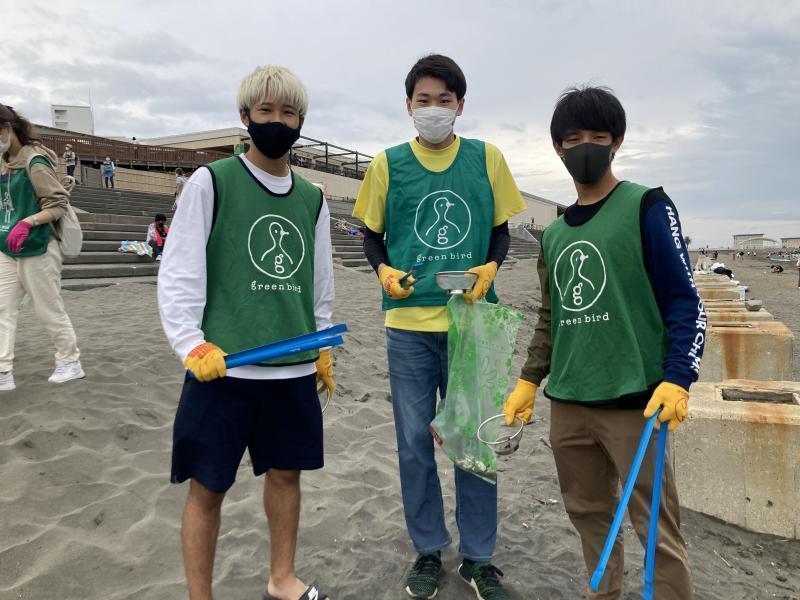 湘南！江ノ島片瀬西浜海岸ビーチクリーン！画像