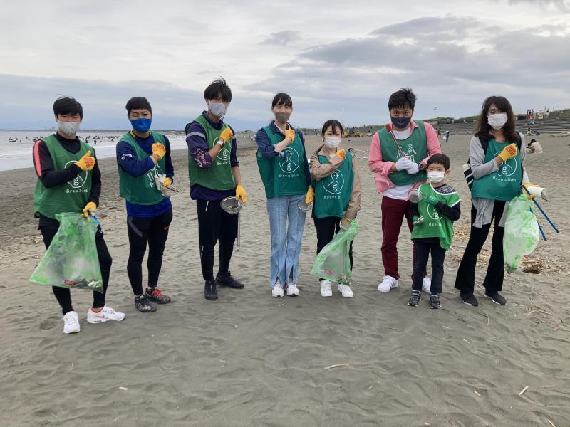 湘南！江ノ島片瀬西浜海岸ビーチクリーン！画像