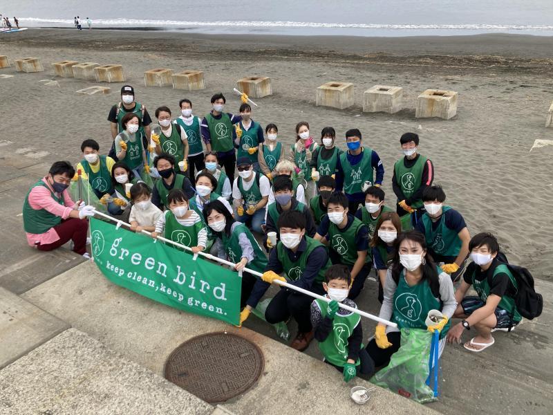 湘南！江ノ島片瀬西浜海岸ビーチクリーン！画像