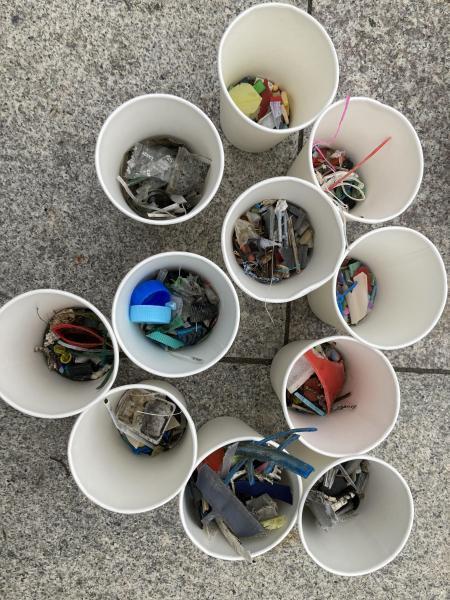 湘南！江ノ島片瀬西浜海岸ビーチクリーン！画像