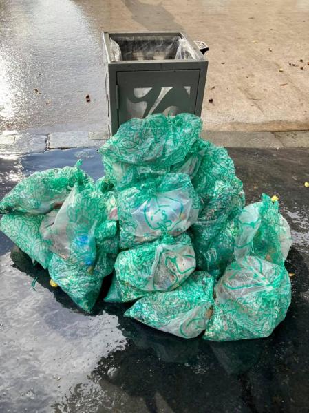 ずぶ濡れお掃除画像