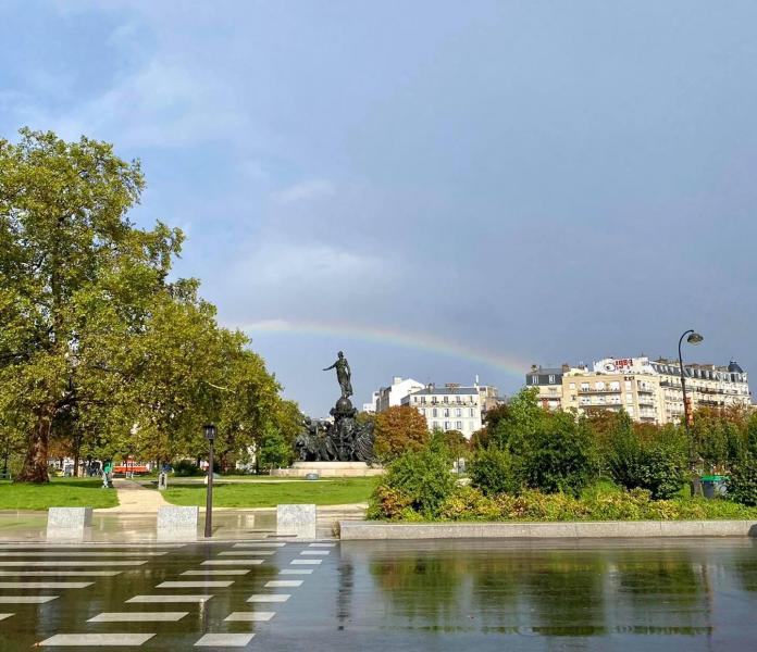 ずぶ濡れお掃除画像