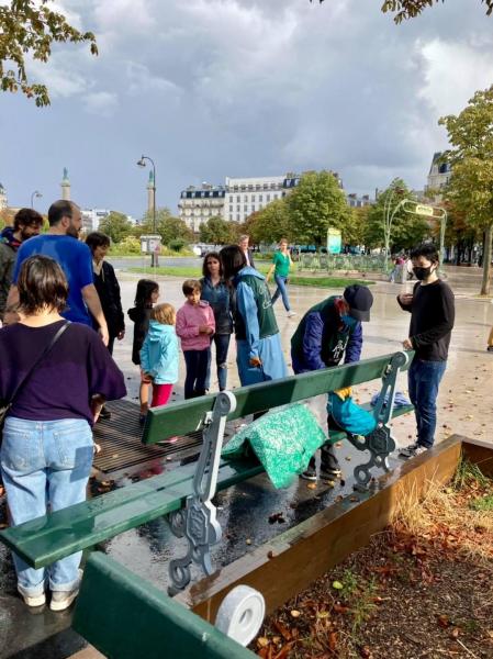 ずぶ濡れお掃除画像