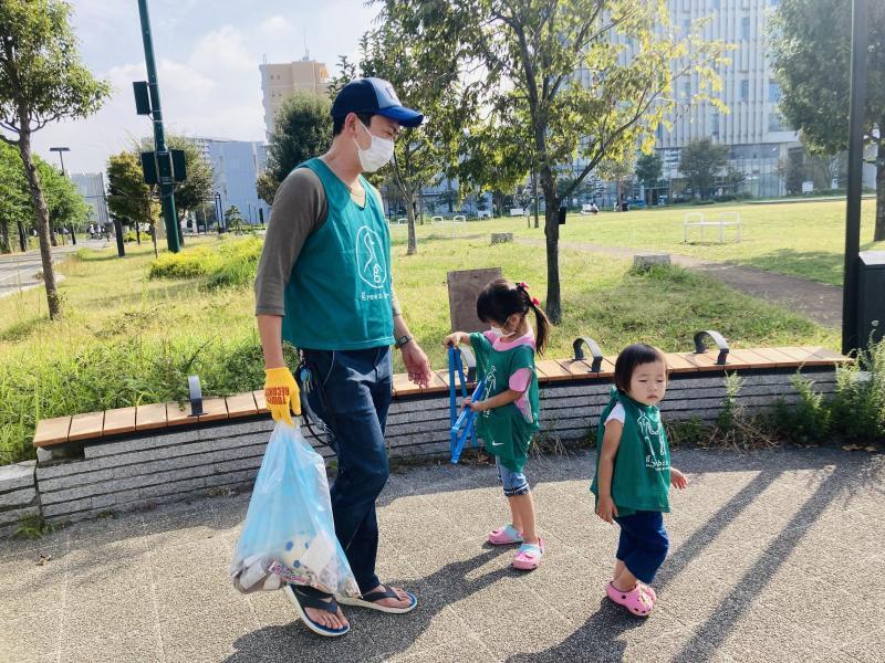 辻堂駅！神台公園街ゴミ拾い！画像