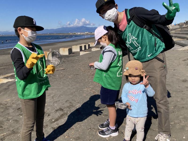 湘南！江の島片瀬西浜海岸ビーチクリーン！画像