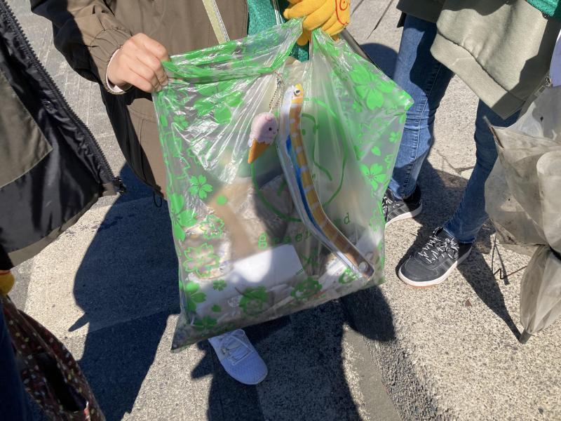 湘南！江の島片瀬西浜海岸ビーチクリーン！画像