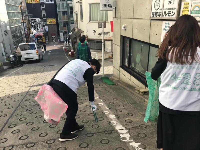 第27回　渋谷道玄坂チーム地域清掃画像