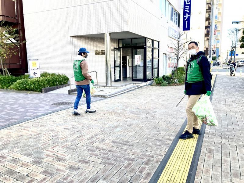 辻堂駅！神台公園街ゴミ拾い！画像