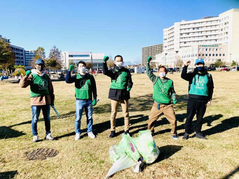 辻堂駅！神台公園街ゴミ拾い！画像