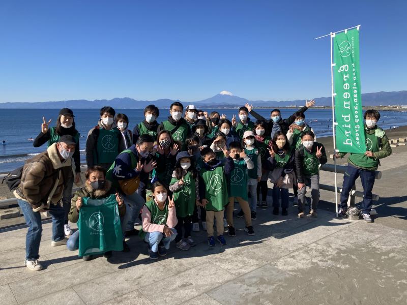 湘南！江ノ島片瀬西浜海岸ビーチクリーン！画像