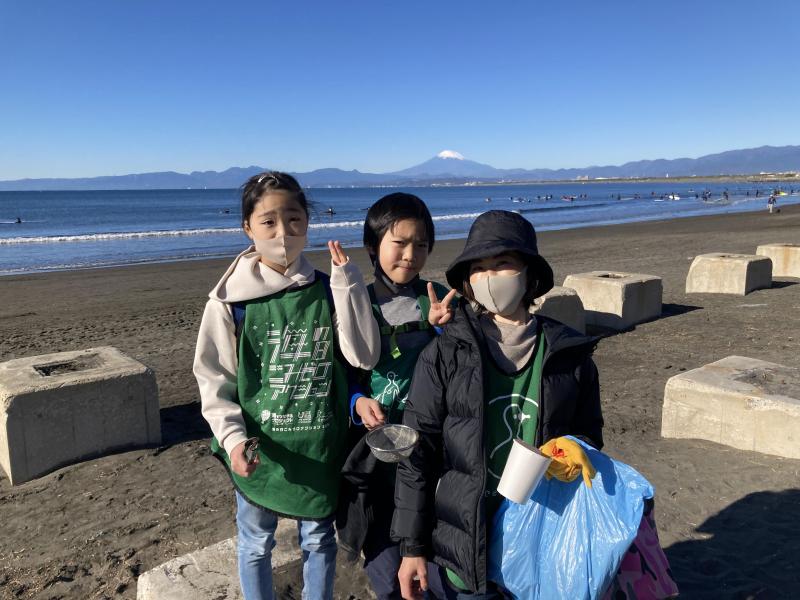 湘南！江ノ島片瀬西浜海岸ビーチクリーン！画像