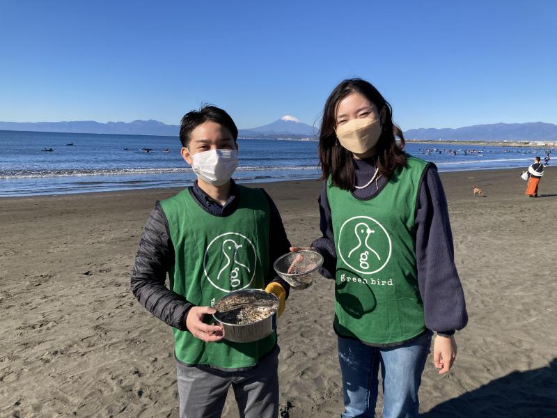 湘南！江ノ島片瀬西浜海岸ビーチクリーン！画像