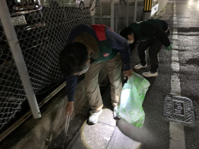 12/8(水)佐賀まちなか夜そうじ画像