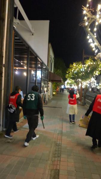 12/8(水)佐賀まちなか夜そうじ画像