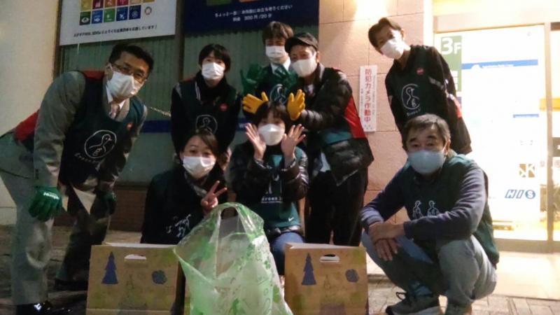 11/17(水)佐賀まちなか夜そうじ画像