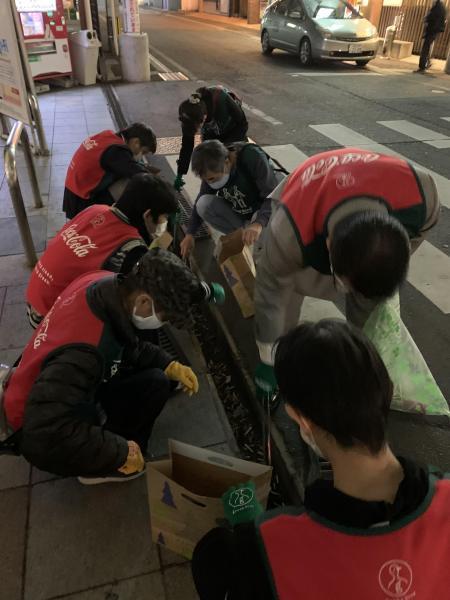 11/17(水)佐賀まちなか夜そうじ画像
