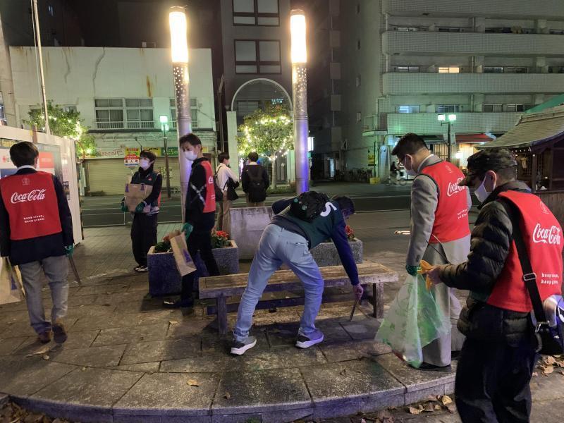 11/17(水)佐賀まちなか夜そうじ画像