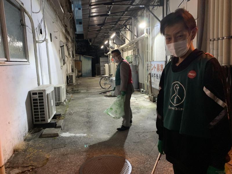 11/17(水)佐賀まちなか夜そうじ画像