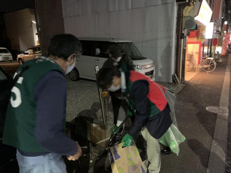 11/17(水)佐賀まちなか夜そうじ画像