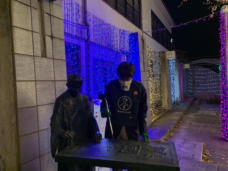 11/17(水)佐賀まちなか夜そうじ画像