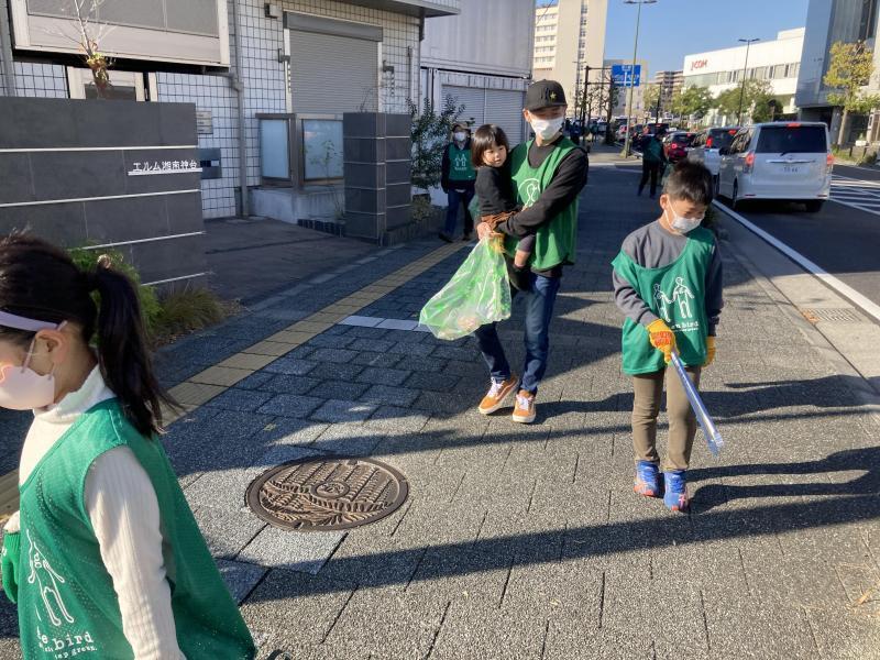 辻堂駅！街ゴミ拾い！画像
