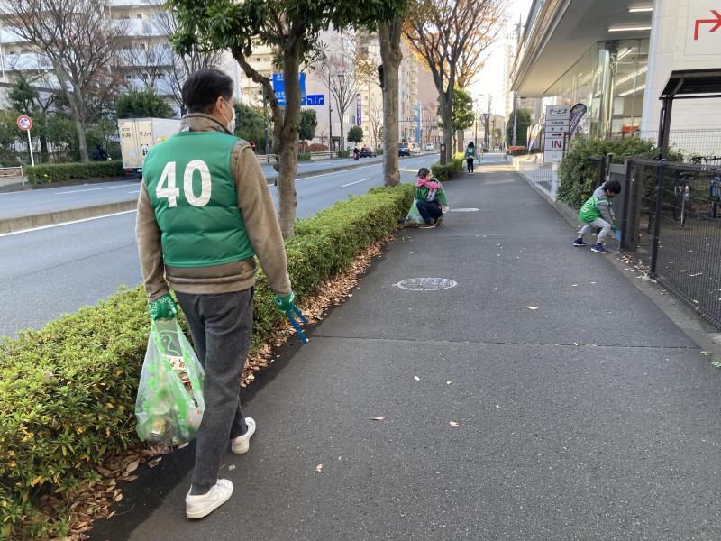 辻堂駅！街ゴミ拾い！画像