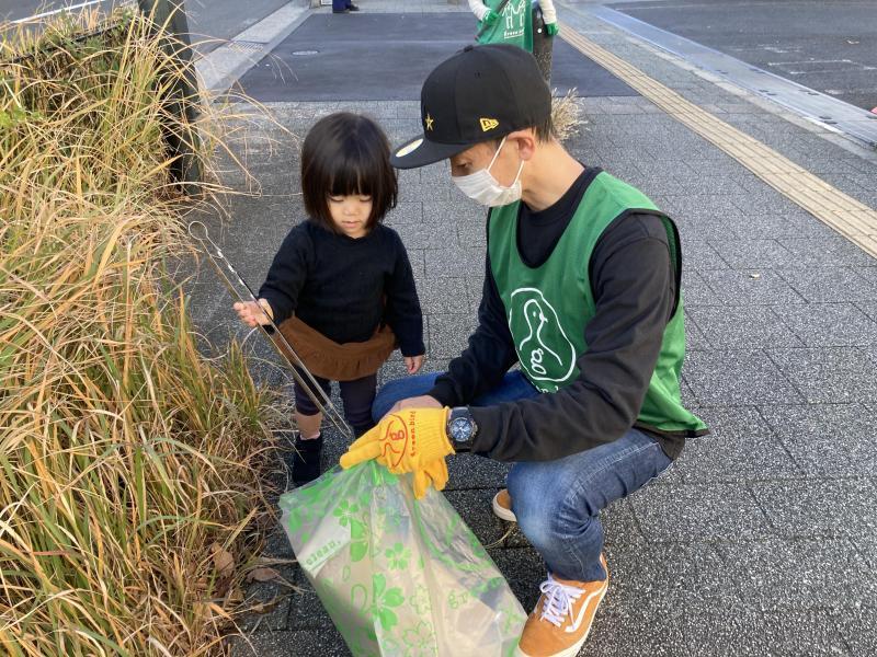 辻堂駅！街ゴミ拾い！画像