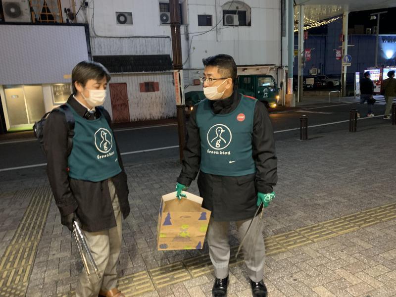 12/15(水)佐賀まちなか夜そうじ画像