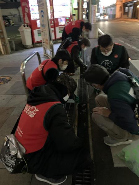 12/15(水)佐賀まちなか夜そうじ画像