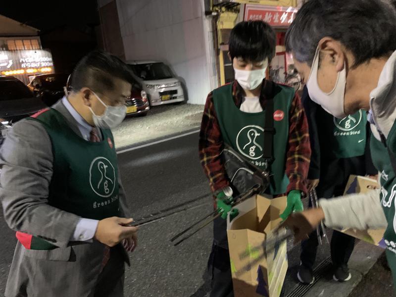 10/20(水)佐賀まちなか夜そうじ画像