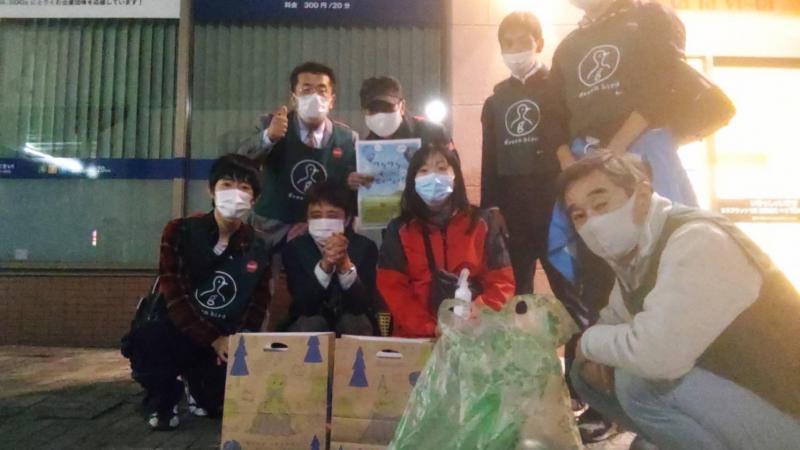 10/20(水)佐賀まちなか夜そうじ画像