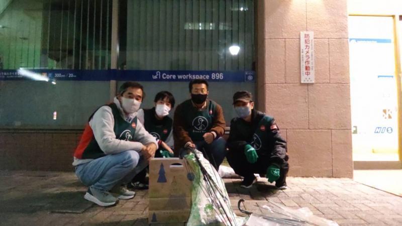 10/27(水)佐賀まちなか夜そうじ画像