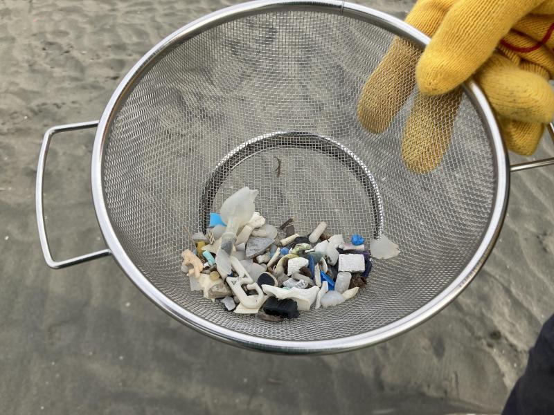 湘南！江ノ島片瀬西浜海岸ビーチクリーン！画像