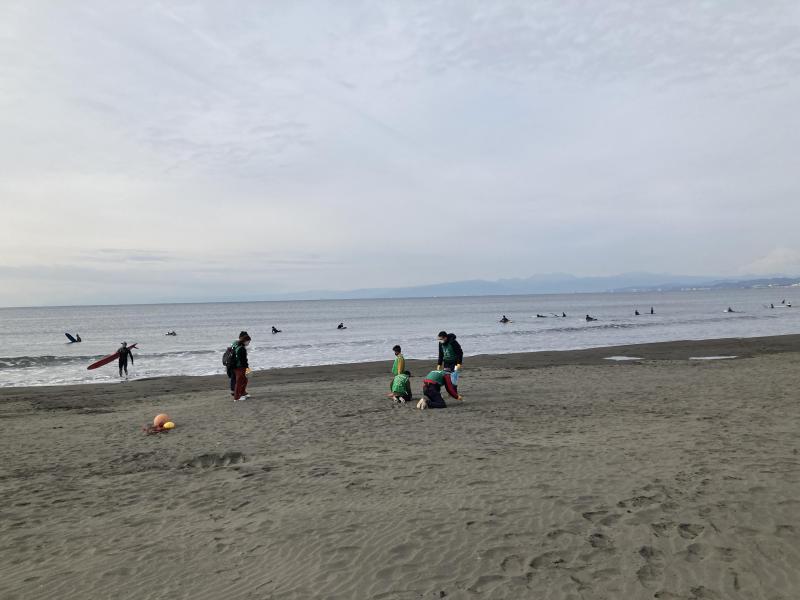 湘南！江ノ島片瀬西浜海岸ビーチクリーン！画像