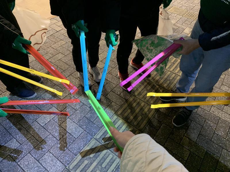 2/9(水)佐賀市まちなか夜そうじ画像