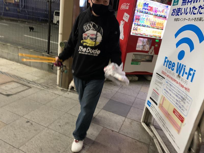 2/9(水)佐賀市まちなか夜そうじ画像