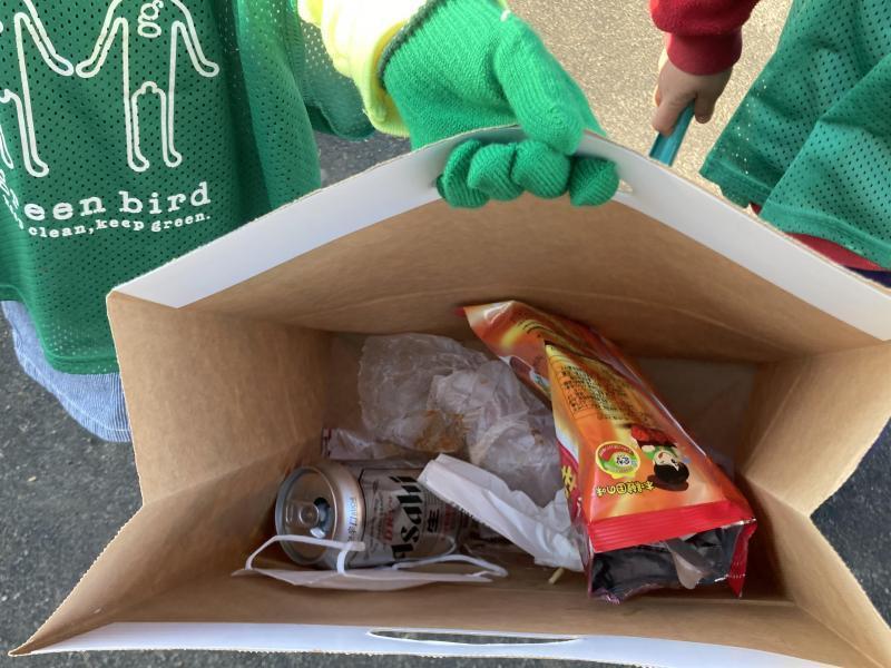 辻堂駅！街ゴミ拾い！画像