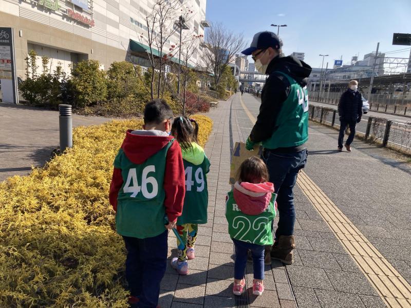 辻堂駅！街ゴミ拾い！画像