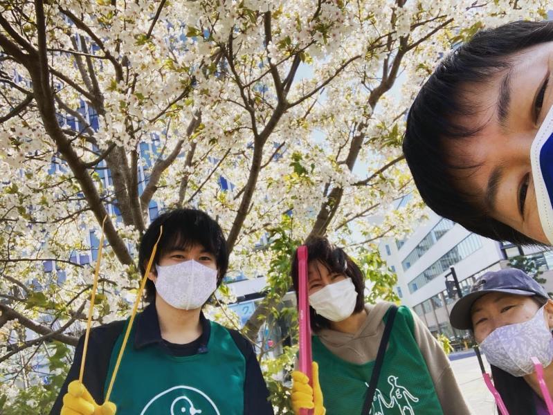 辻堂駅！街ゴミ拾い！画像