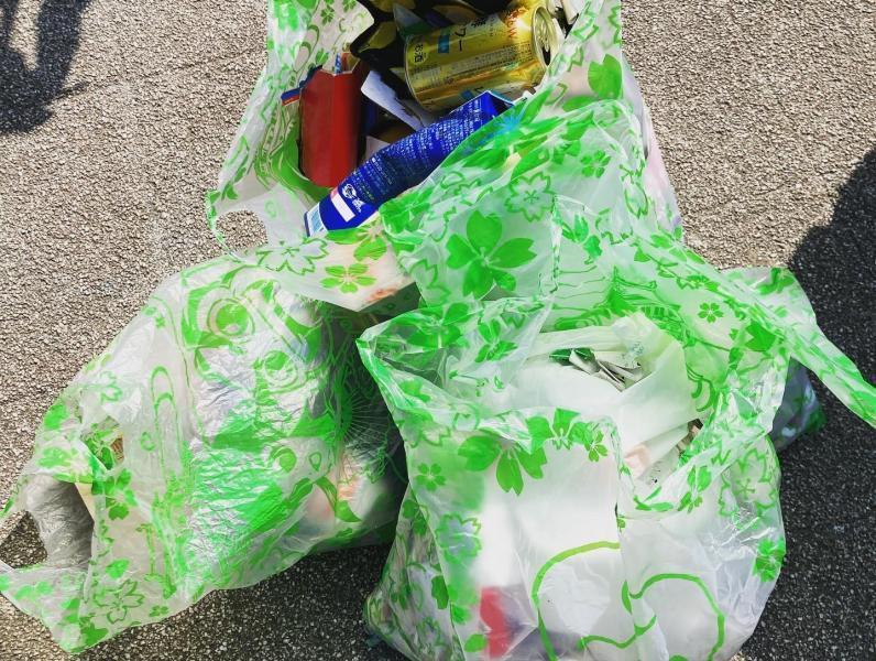 辻堂駅！街ゴミ拾い！画像