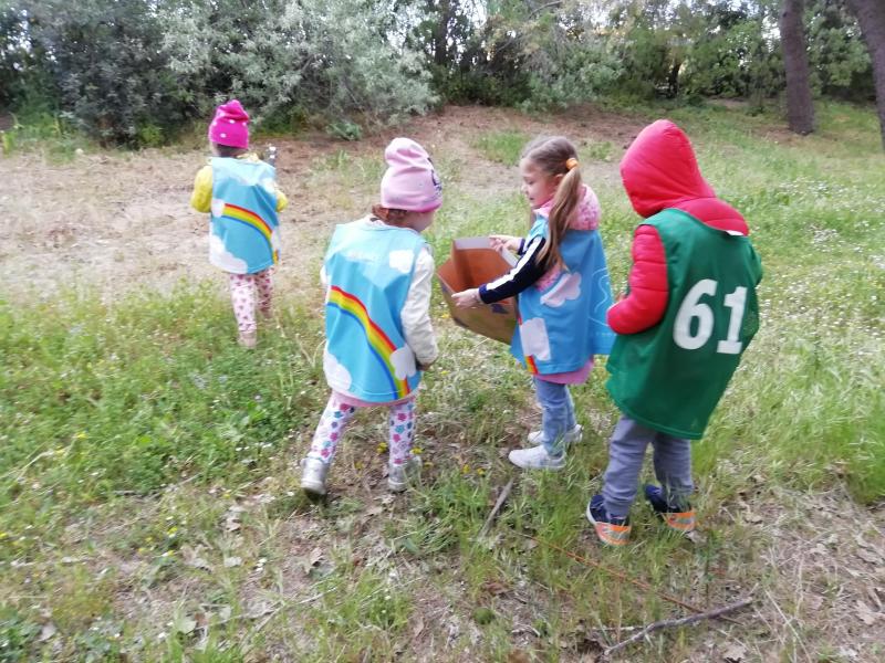 幼稚園の子どもたちと!画像