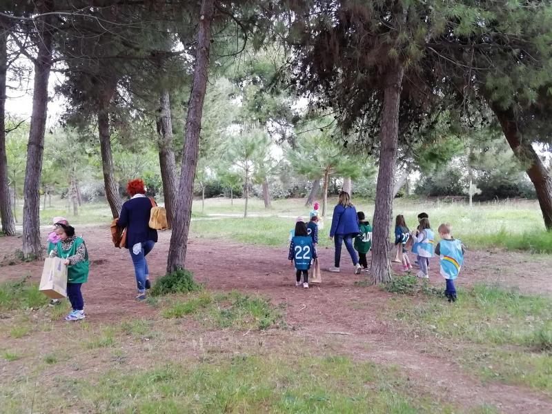 幼稚園の子どもたちと!画像